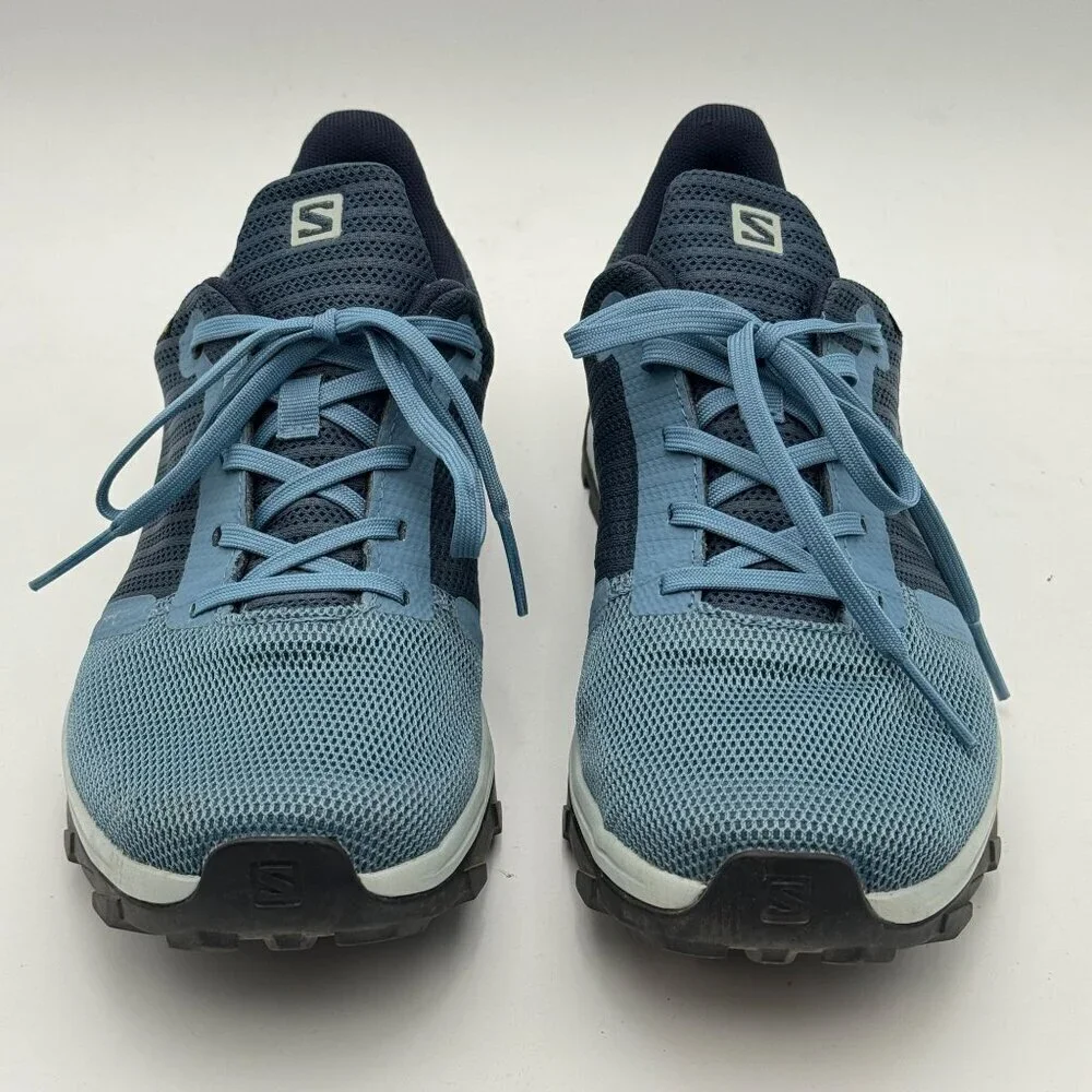 Salomon Outbound Prism Gore-Tex Hiking Shoes 8.5 Contagrip Blue Sneakers Trail